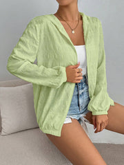 Women's Sun Protection Loose Zip Coat