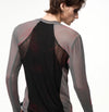 Tight Mesh Stitching Long Sleeves