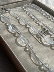 Natural Crystal Rough Stone Vintage Necklace