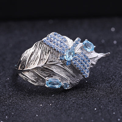 Natural Wind Romantic Temperament Necklace Earrings Ring