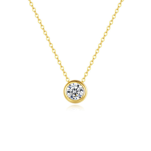 Women's Light Luxury High-grade Inlaid Pendant Necklace