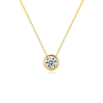 Women's Light Luxury High-grade Inlaid Pendant Necklace