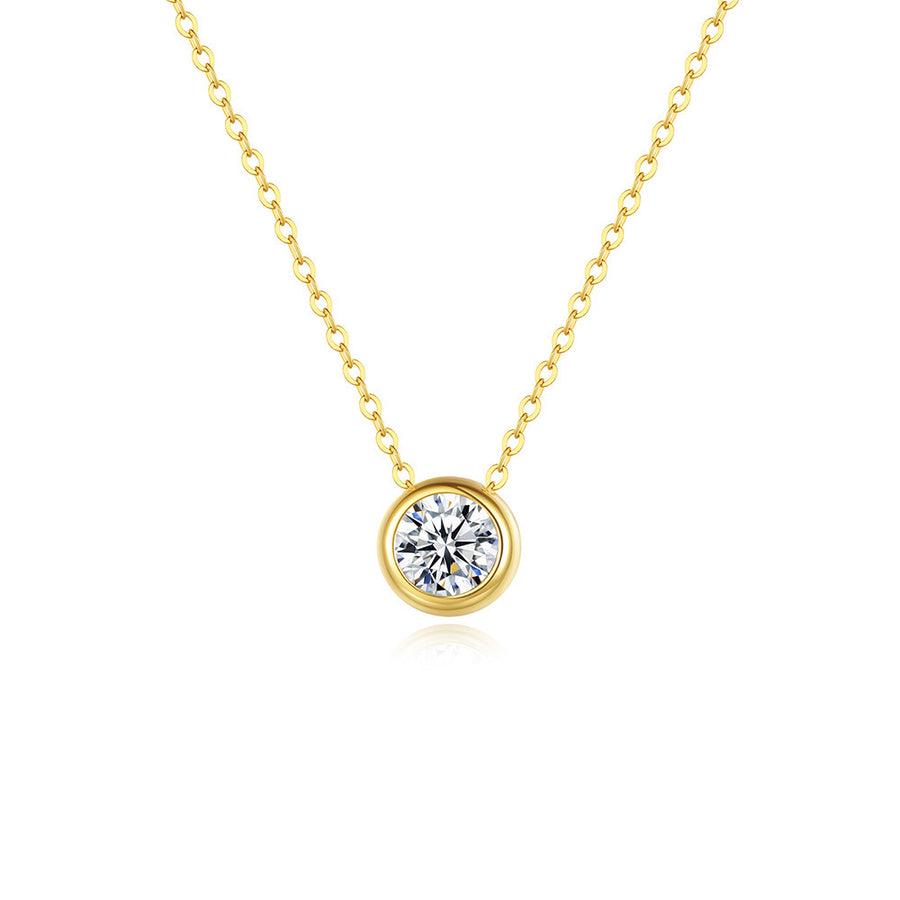 Women's Light Luxury High-grade Inlaid Pendant Necklace