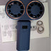 USB Handheld Mini Fan Foldable Portable Neck Hanging Fans 5 Speed USB Rechargeable Fan With Display Screen