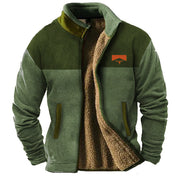 Men's Cotton Clothes Fleece Padded Coat
