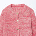 New Women's Fashion Design Knitted Coat