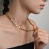Square 316L Steel Bracelets Necklace For Men And Women