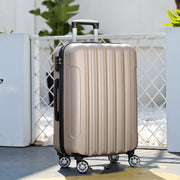 Luggage Men's And Women's Zipper ABS Material