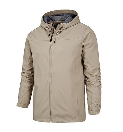 Shell Jacket Outdoor Men's Jacket Windproof Waterproof Mountaineering Suit