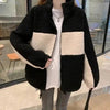 Lamb Down Women's Autumn And Winter All-matching Loose Short Casual Top