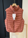 Plus Size Women's Winter Lightweight Down Vest