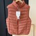 Plus Size Women's Winter Lightweight Down Vest