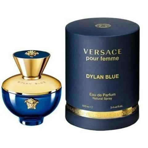 Versace Dylan Blue Pour Femme for Women Eau De Parfum Spray 3.4 Oz Douson Odeh