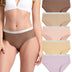 BAMBOO COOL Womens Underwear Soft Mid Waist Brief Moisture Wicking Panties for Women 5 Pack