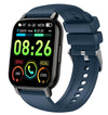 Smart Watch 1.85" Smart Watches for Men Women IP68 Waterproof 110+ Sport Modes Fitness Activity Tracker Heart Rate Sleep Monitor Pedometer Smart Watches for Android iOS-Dark Blue
