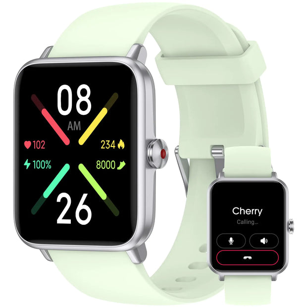 Smart Watch No App/Phone Required42mm Smartwatch for Women MenFitness Tracker Watch with Heart Rate Monitor Sleep Tracker PedometerStep CounterIP68 Waterproof for Android iOS Phones