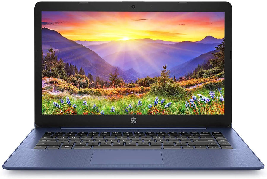 HP Stream 14inch HD(1366x768) Display Intel Celeron N4000 Dual-Core Processor 4GB RAM 32GB eMMC HDMI WiFi Webcam Bluetooth Win10 S Royal Blue 14-cb161wm (Renewed)