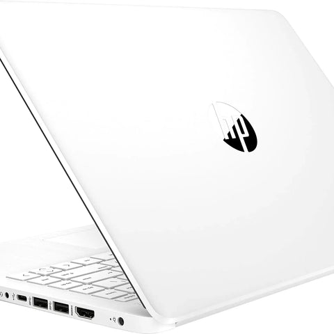 HP Stream 14inch HD Display Intel Celeron Quad-Core Processor 8GB DDR4 Memory 128GB Storage (64GB eMMC+64GB Card) WiFi Webcam Bluetooth Windows 11 S Snow White (Renewed) Douson Odeh