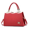 Fashionable Ladies Tote Bag with Bowknot and Large Capacity