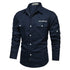 Tactical Shirt for Men Mens Polo Shirt Long Sleeve Mens Tactical Polo Shirts Black Tactical Shirts for Men Police Shirt for Men Tactical T Shirts for Men Long Sleeve Shirts for Men Polo Douson Odeh