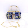Luxury Crystal Dollar Design Evening Clutch Bags