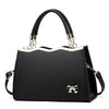Fashionable Ladies Tote Bag with Bowknot and Large Capacity