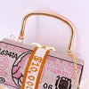 Luxury Crystal Dollar Design Evening Clutch Bags